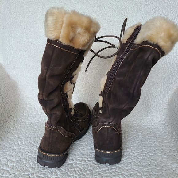 Naturalizer - Devan - suede and faux fur boots - Picture 6 of 11